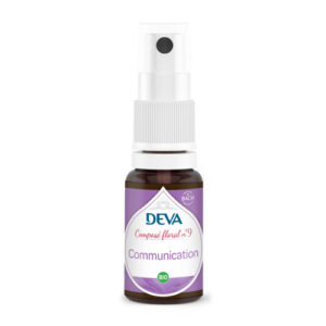 Flacon de composé floral communication DEVA bio pour l'harmonie familiale et le dialogue