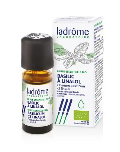 Huile essentielle de Basilic à linalol bio - Ladrôme – Image 2