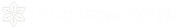 Logo blanc de la boutique de Gaïa