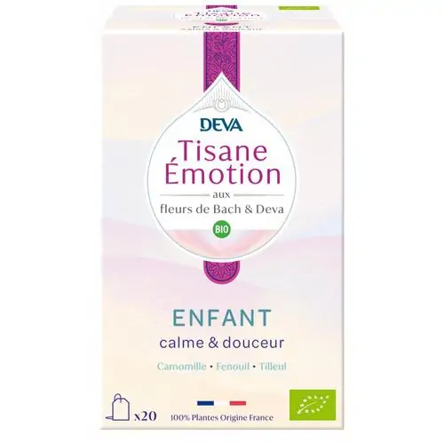 Tisanes émotions Deva