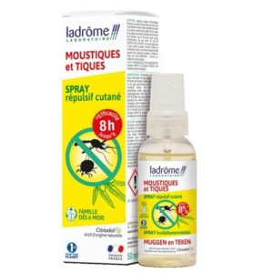 Spray moustiques et tiques répulsif cutané