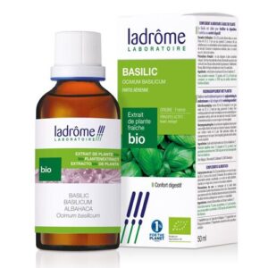 Flacon Extrait de Basilic BIO Ladrôme. Confort digestif